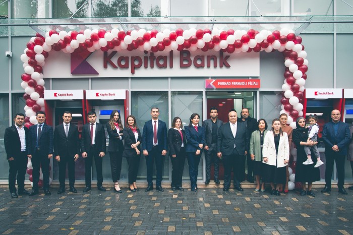 "Kapital Bank" şəhid əməkdaşının adını daşıyan filialının açılışını etdi - FOTOLAR